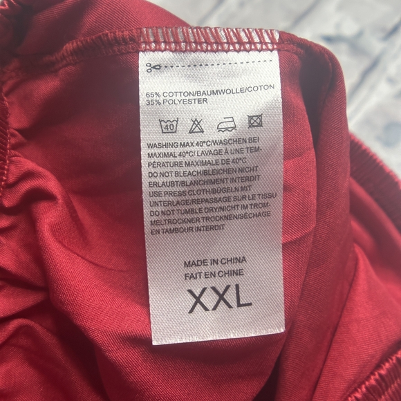 EUC Women's Scarlet Lace Chemise Pajama Set Size XXL - Picture 14 of 16